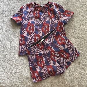 Zara Pink and Blue Floral Set